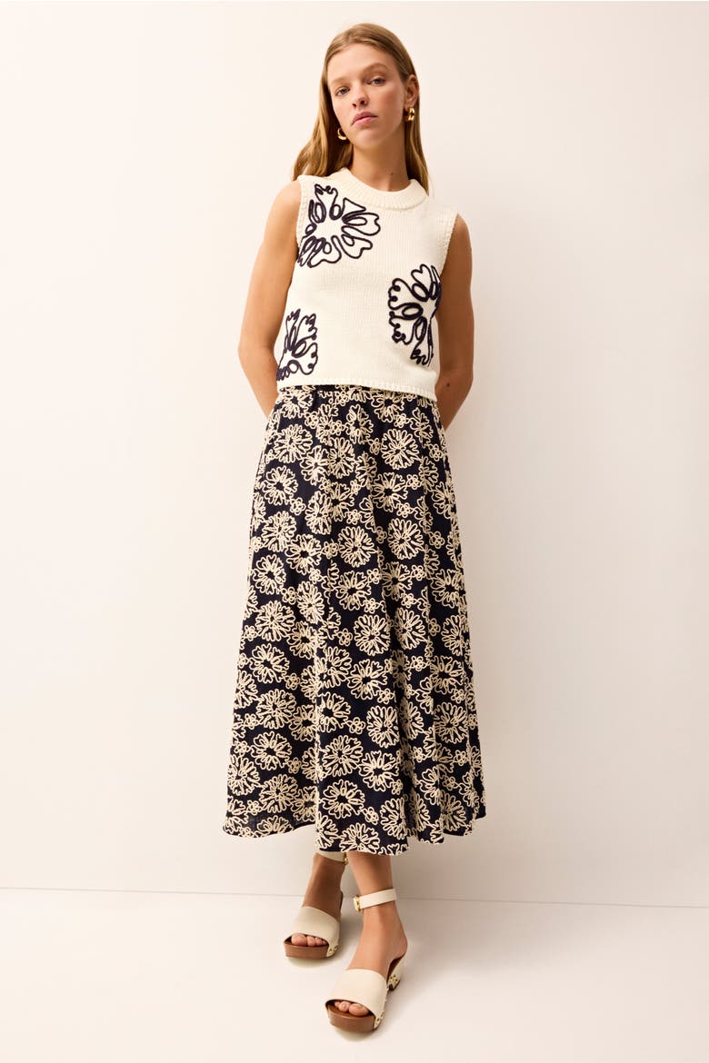 Natasha Top, Alternate, color, Floret
