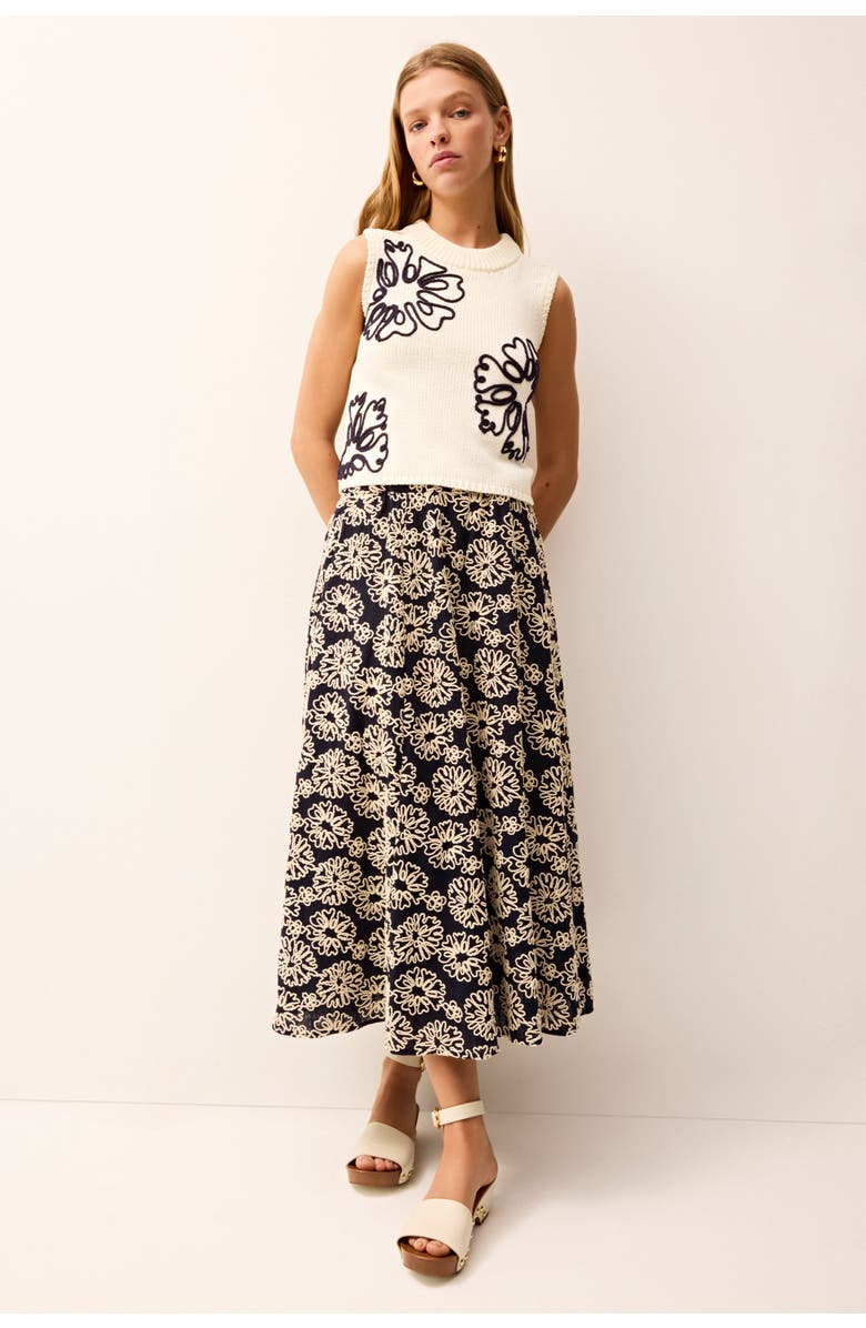 Marie Oliver Natasha Top, Alternate, color, Floret