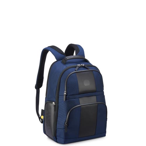Delsey Paris Wagram Laptop Travel Backpack With 15.6" Laptop Sleeve In Navy