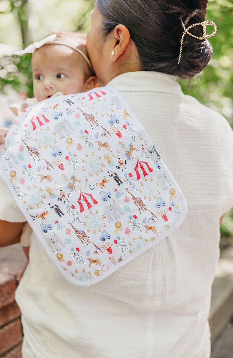 Copper Pearl Assorted 3-Pack Burp Cloths, Alternate, color, Bailey