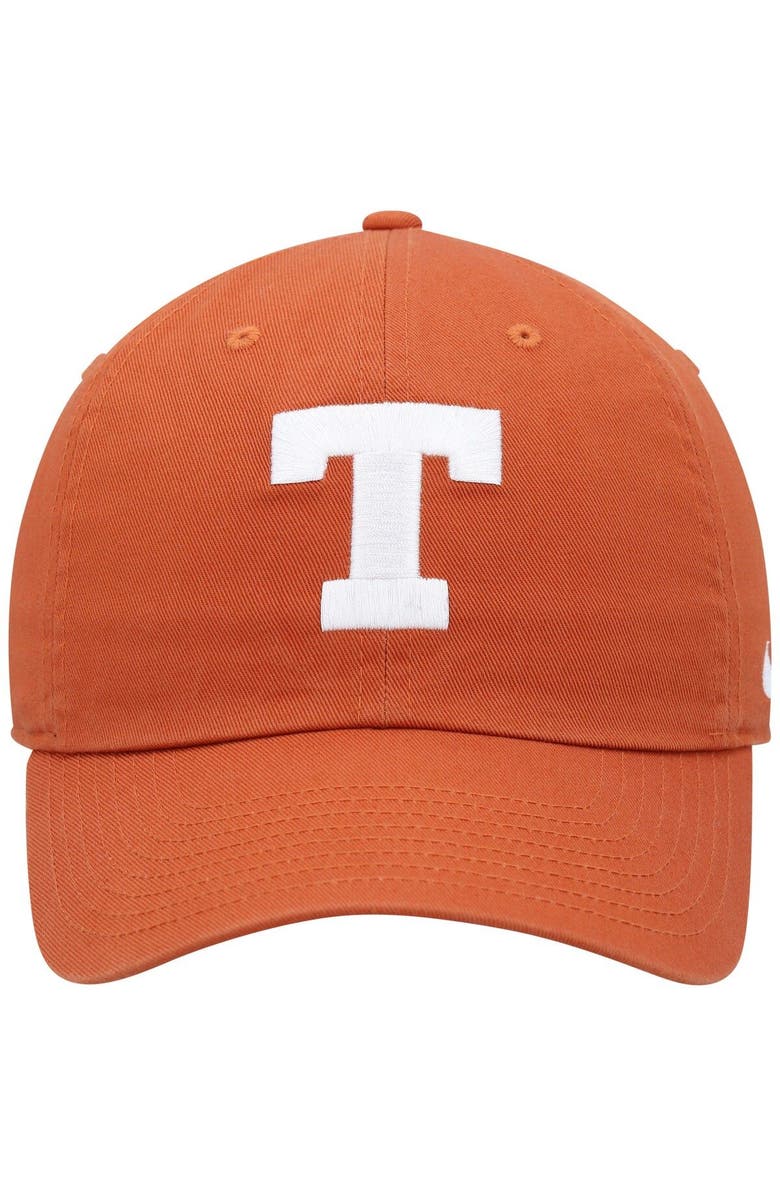 Nike Men's Nike Burnt Orange Texas Longhorns Heritage86 Logo Performance Adjustable Hat, Alternate, color, 