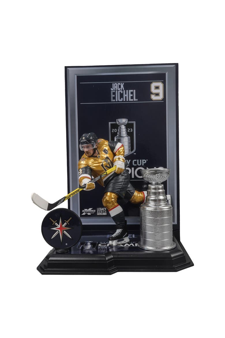 Jack Eichel Stanley Cup (Vegas Golden Knights)NHL 7" Figure McFarlane, Main, color, Multi-Color