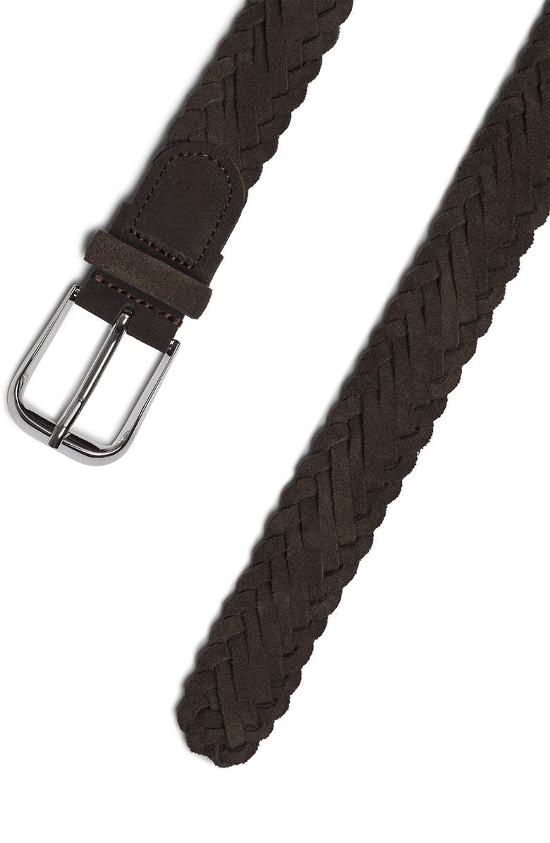 Suitsupply Braided Suede Belt, Alternate, color, 