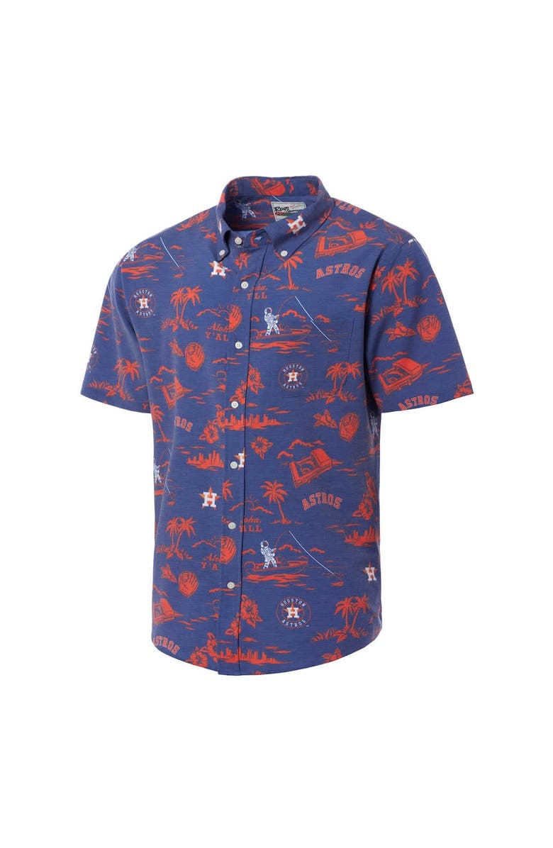 Reyn Spooner Men's Reyn Spooner Navy Houston Astros Kekai Button-Down Shirt, Alternate, color, Navy