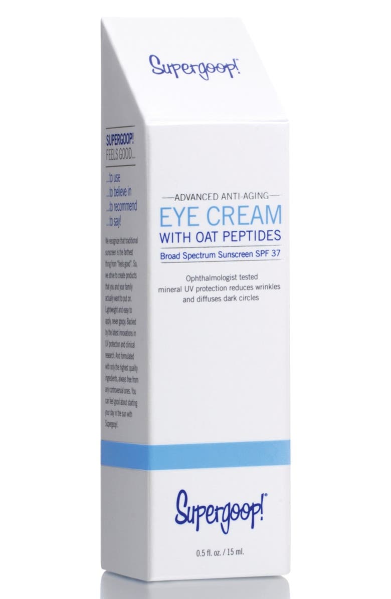 Supergoop!<sup>®</sup> Supergoop! Advanced Anti-Aging Eye Cream SPF 37, Alternate, color, 