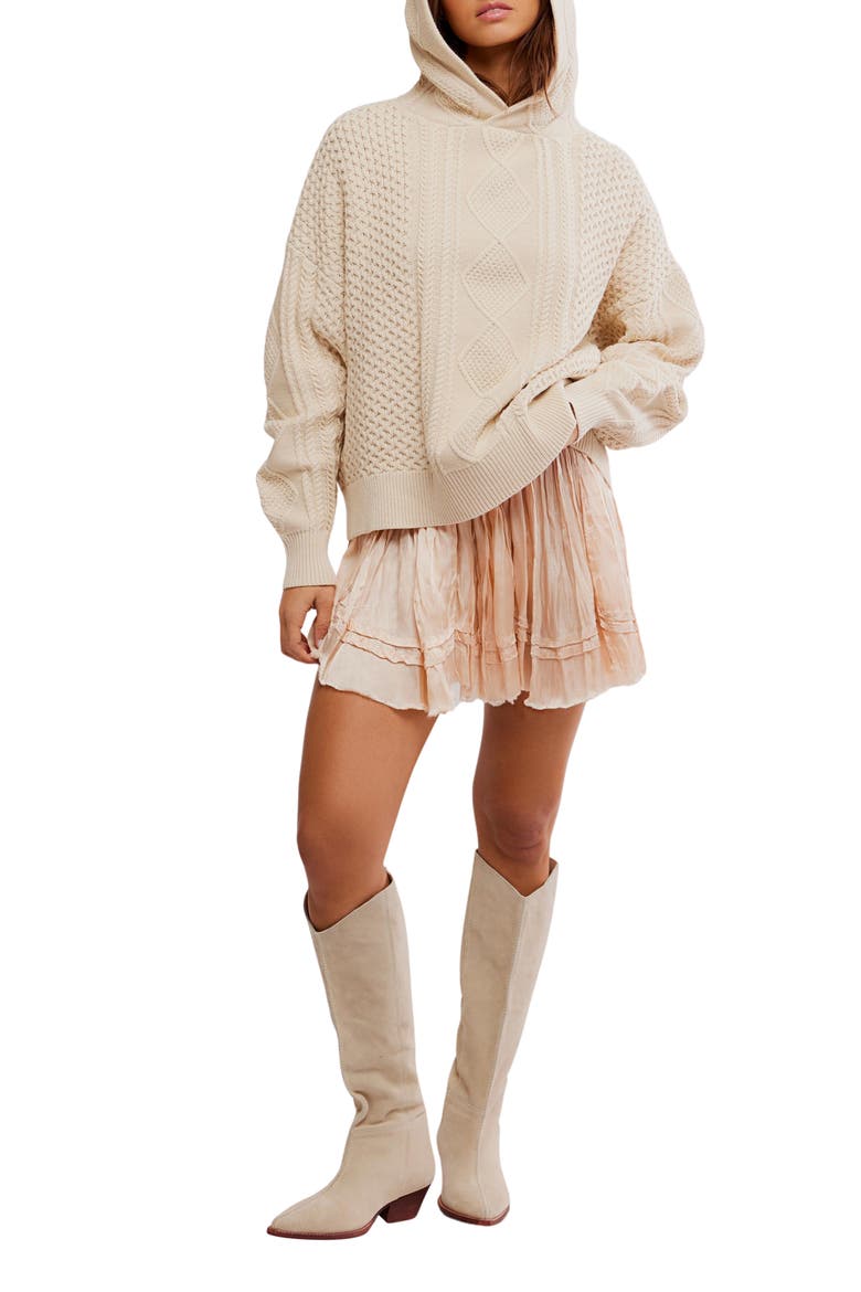Explorer Hooded Sweater, Alternate, color, MACADAMIA
