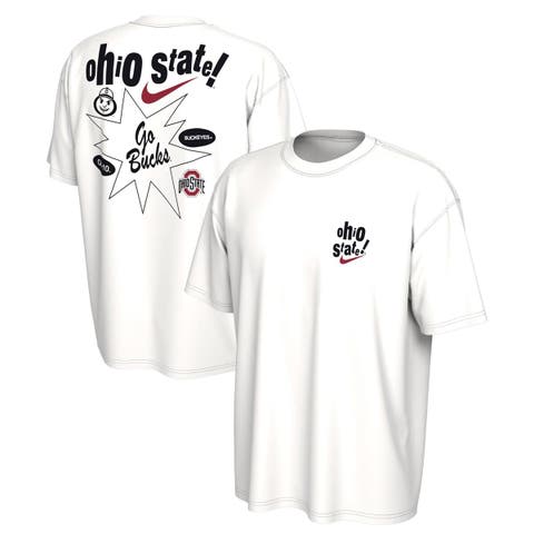 Men's Nike  White Ohio State Buckeyes Max90 T-Shirt