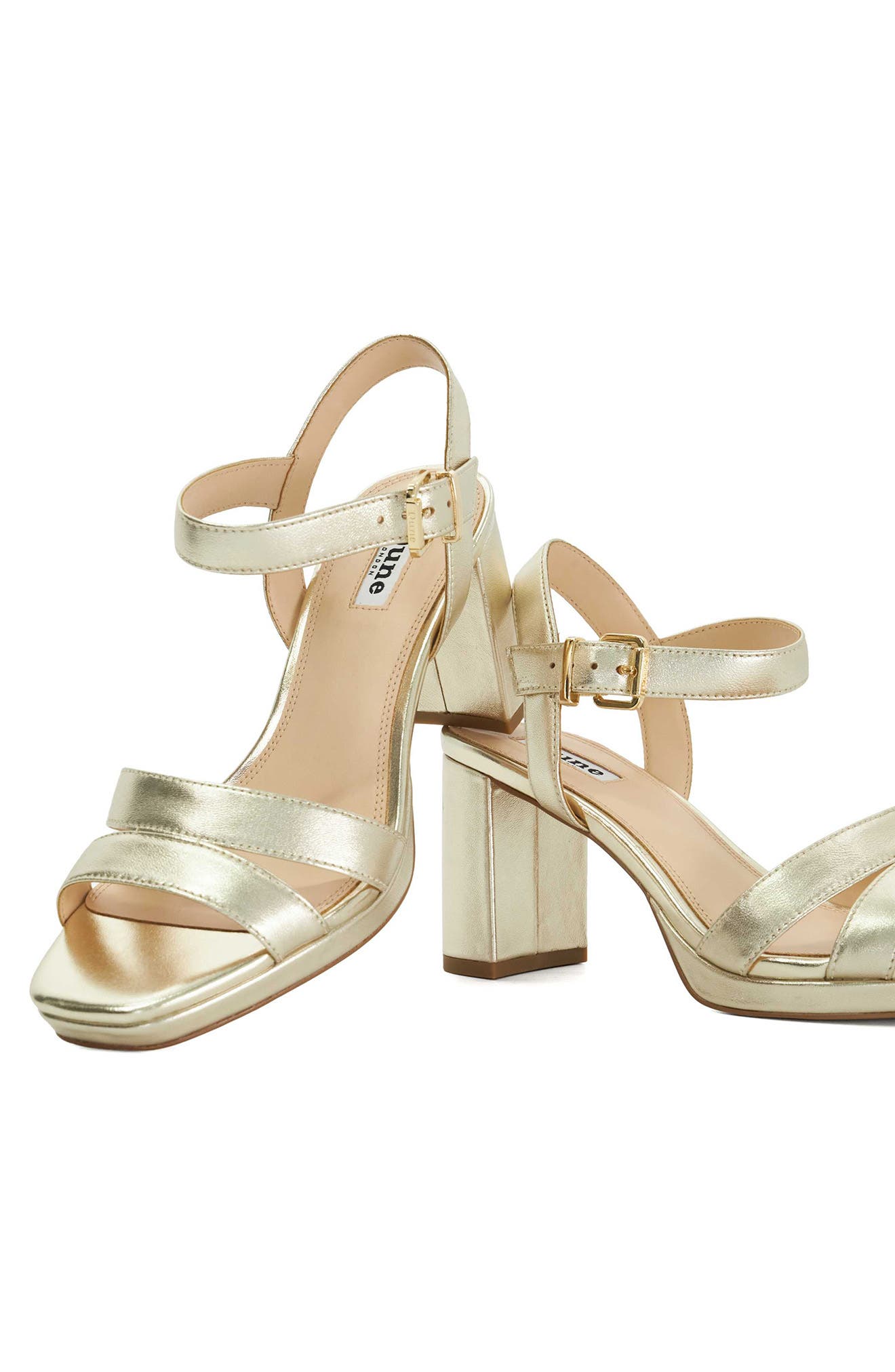Manifesting Platform Sandal, Alternate, color, GOLD