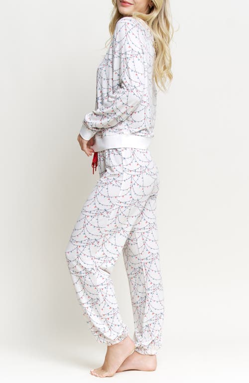 Honeydew Star Seeker Brushed Jersey Pajamas In Multi