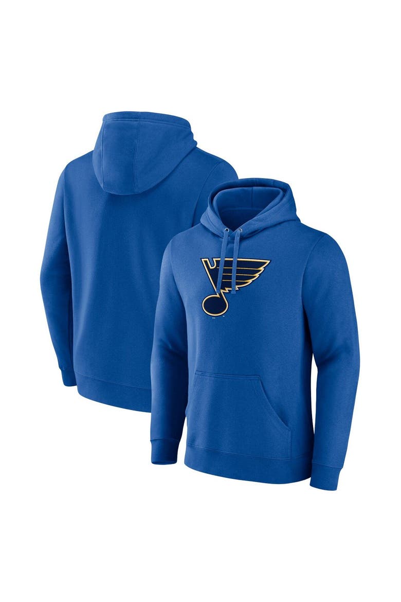 Men's Blue St. Louis Blues Primary Logo Pullover Hoodie, Main, color, Blue