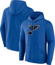FANATICS Men's Blue St. Louis Blues Primary Logo Pullover Hoodie