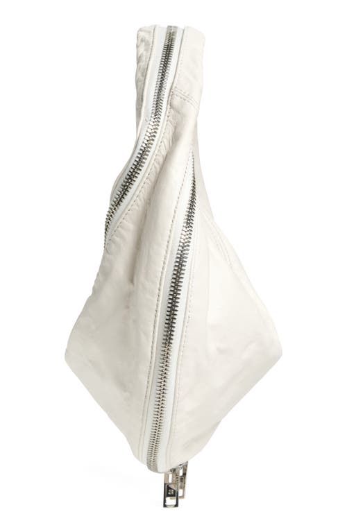 Alexander Wang Small Twyst Handbag In Off White