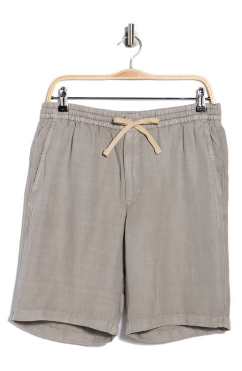 Tropical Beach Linen & Cotton Shorts