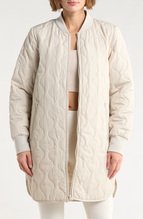 Longline Quilted Jacket