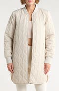 Z by Zella Longline Quilted Jacket