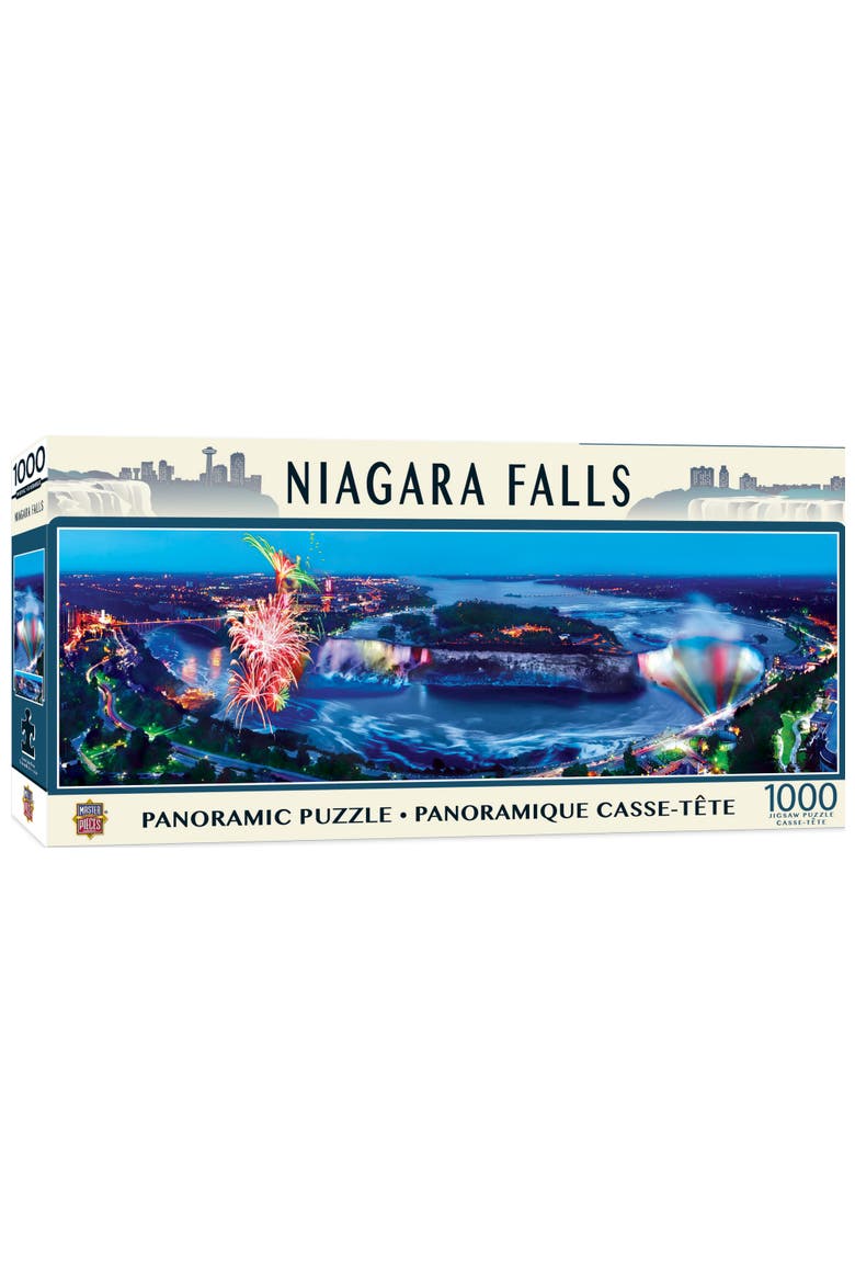 Niagara Falls 1000pc Panoramic Puzzle, Main, color, Multicolor