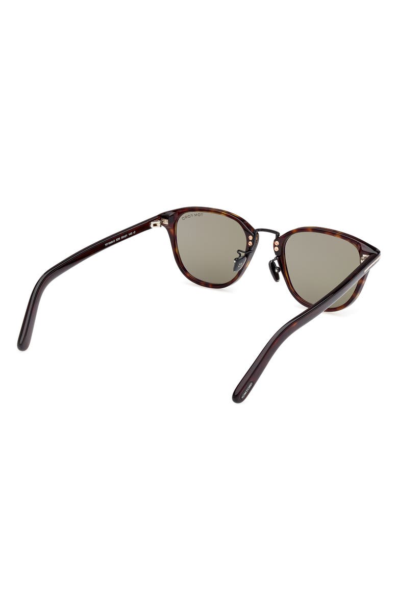 TOM FORD 50mm Square Sunglasses, Alternate, color,