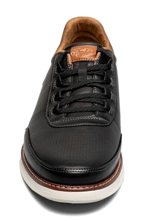 Florsheim Launch Elastic Lace Sneaker In Black Multi