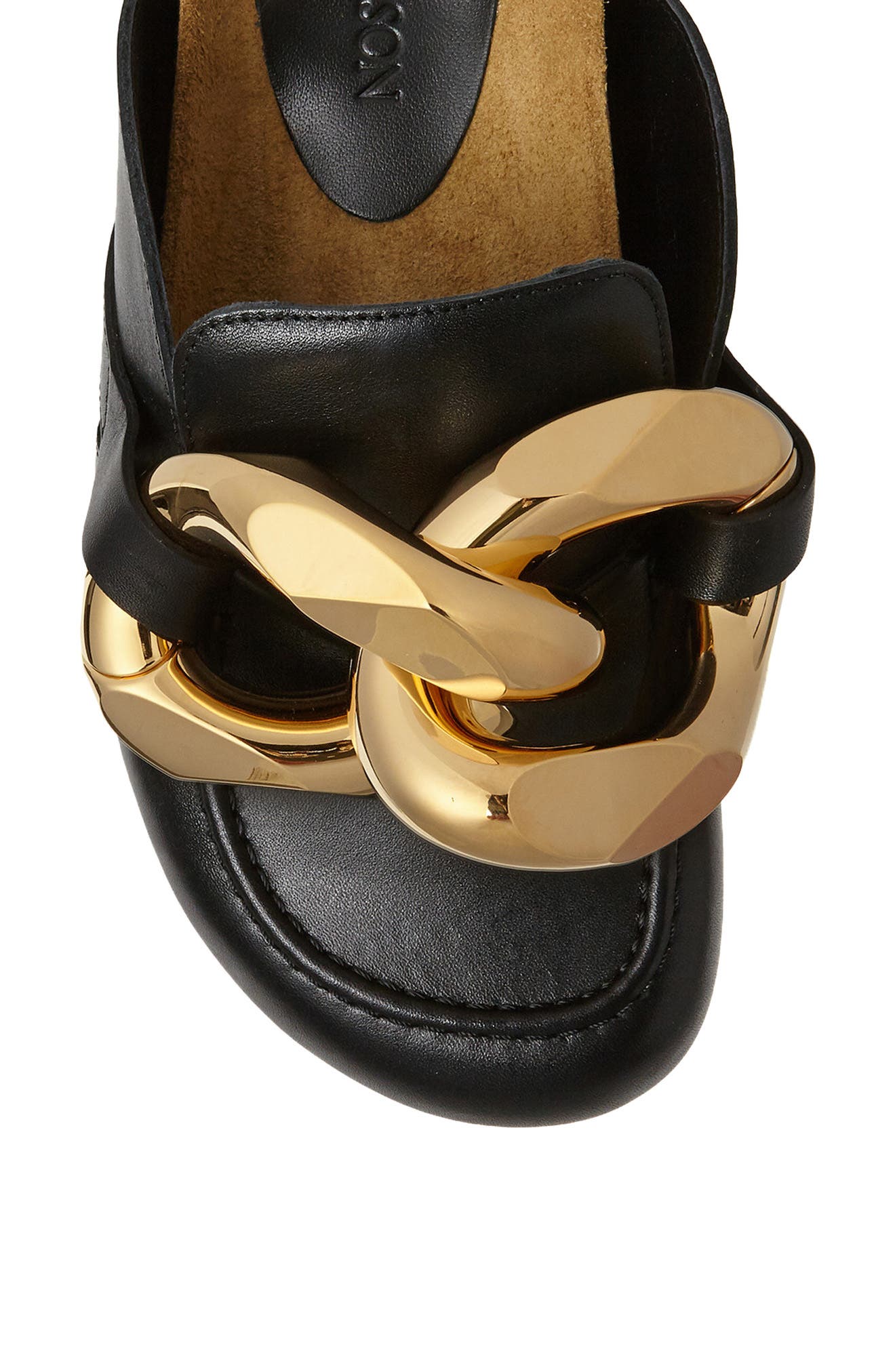JW Anderson Chain Link Loafer Mule, Alternate, color, 
