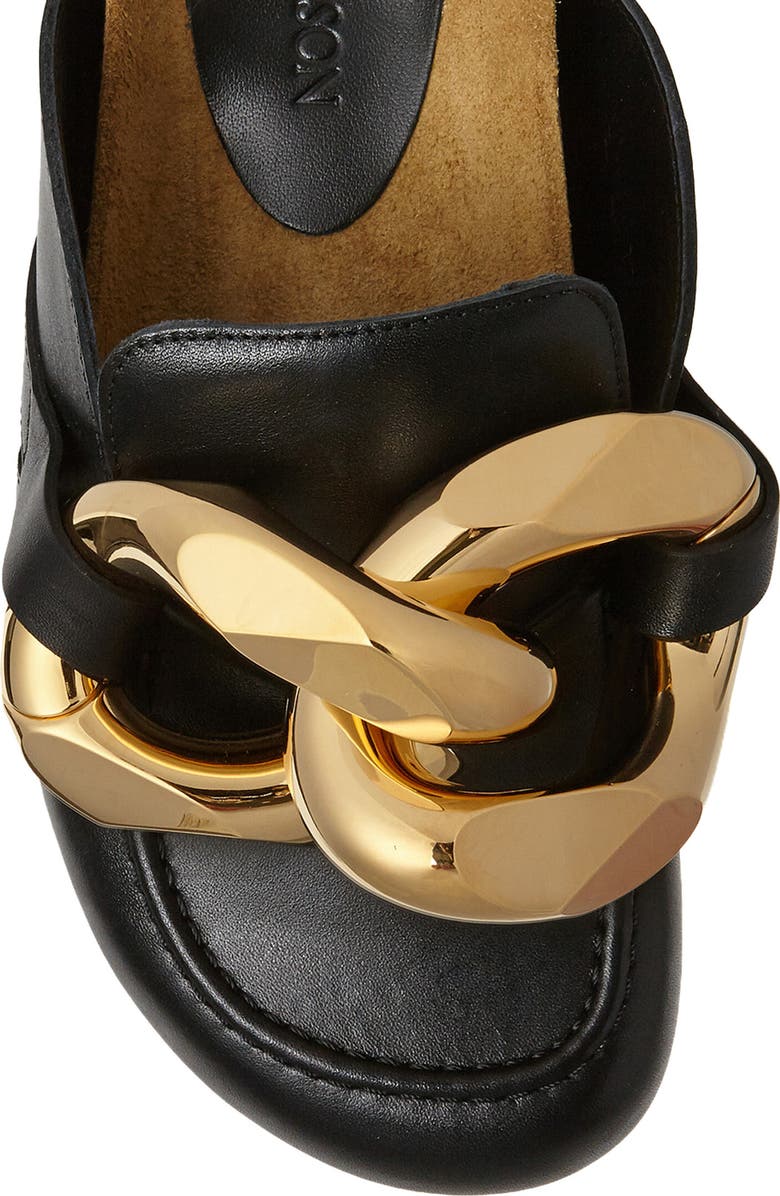 JW Anderson Chain Link Loafer Mule, Alternate, color,