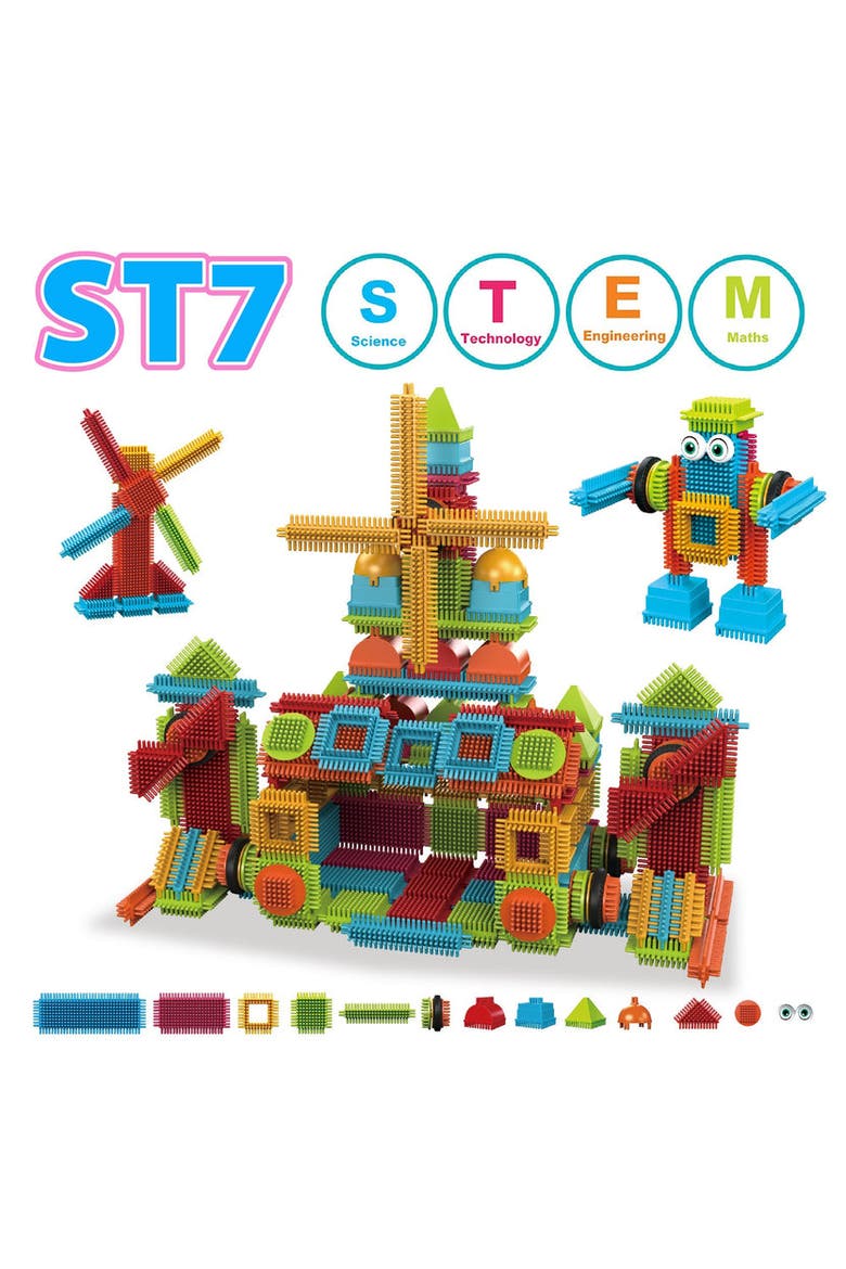 Building Block Set, Alternate, color, Multi Colour