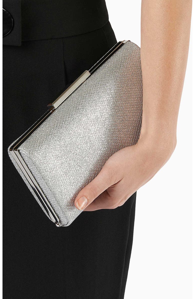 Dune London Binita Frame Clutch, Alternate, color,