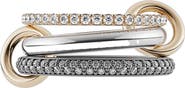 Spinelli Kilcollin Scorpio Gris Linked Diamond Ring