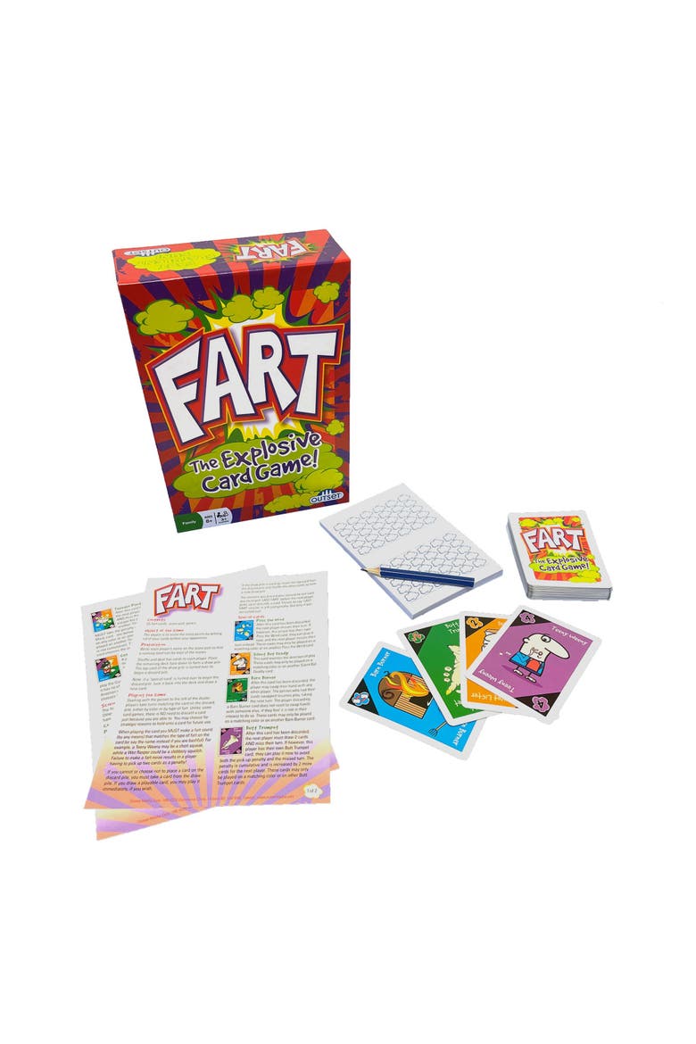 Fart The Explosive Card Game, Alternate, color, Multicolored
