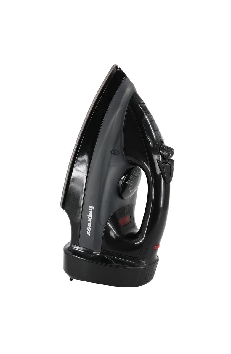 Impress 1200 Watt Cord Winder Garment Iron, Main, color, Black