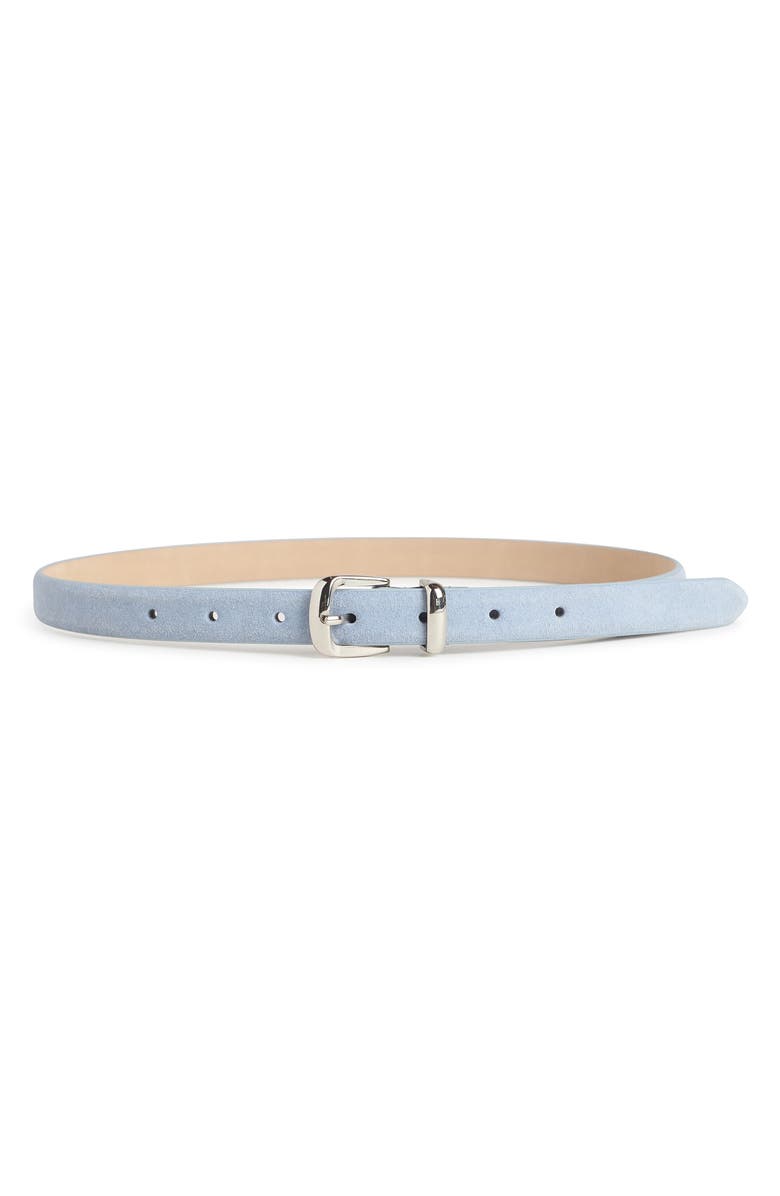 Favorite Daughter Suede Belt, Alternate, color, Soft Blue