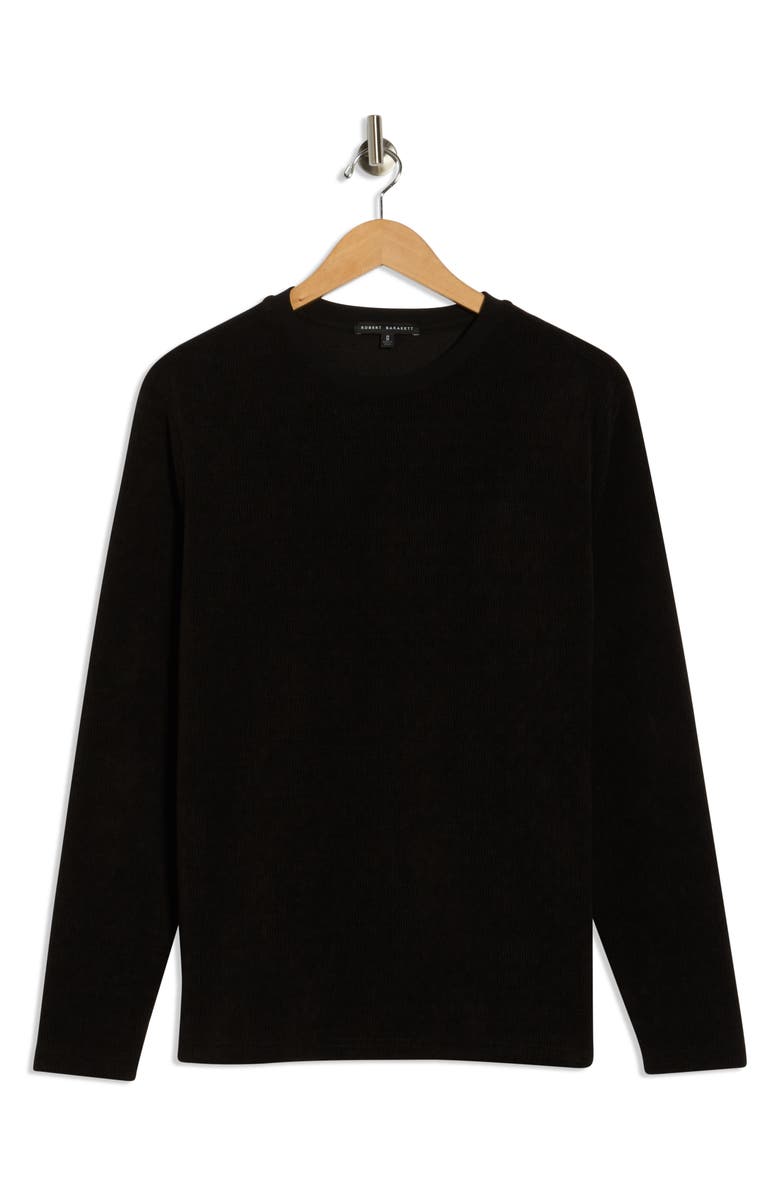 Robert Barakett Sampson Long Sleeve Knit T-Shirt, Alternate, color, Black