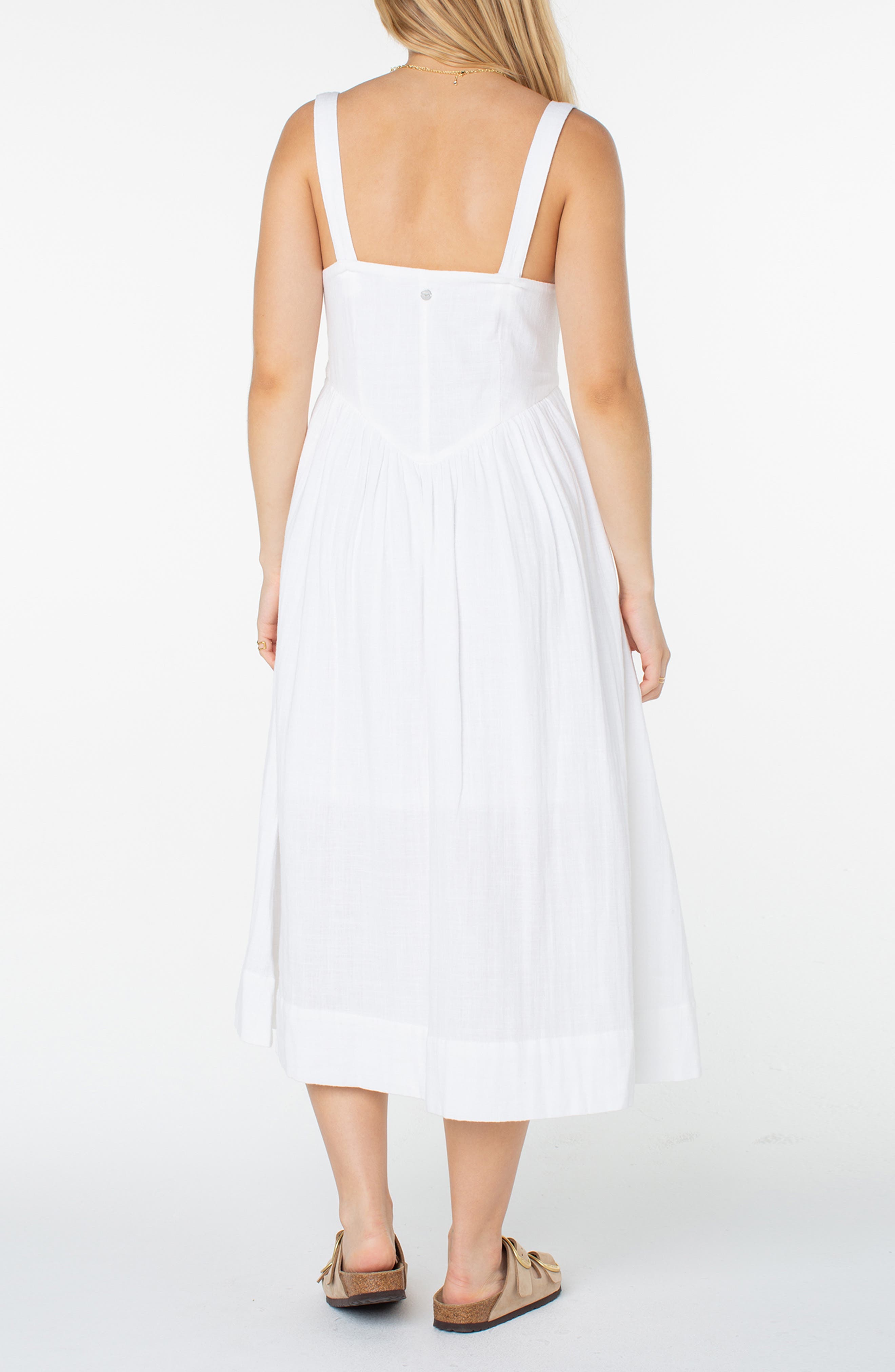 Brisa Cotton Midi Dress - image 2