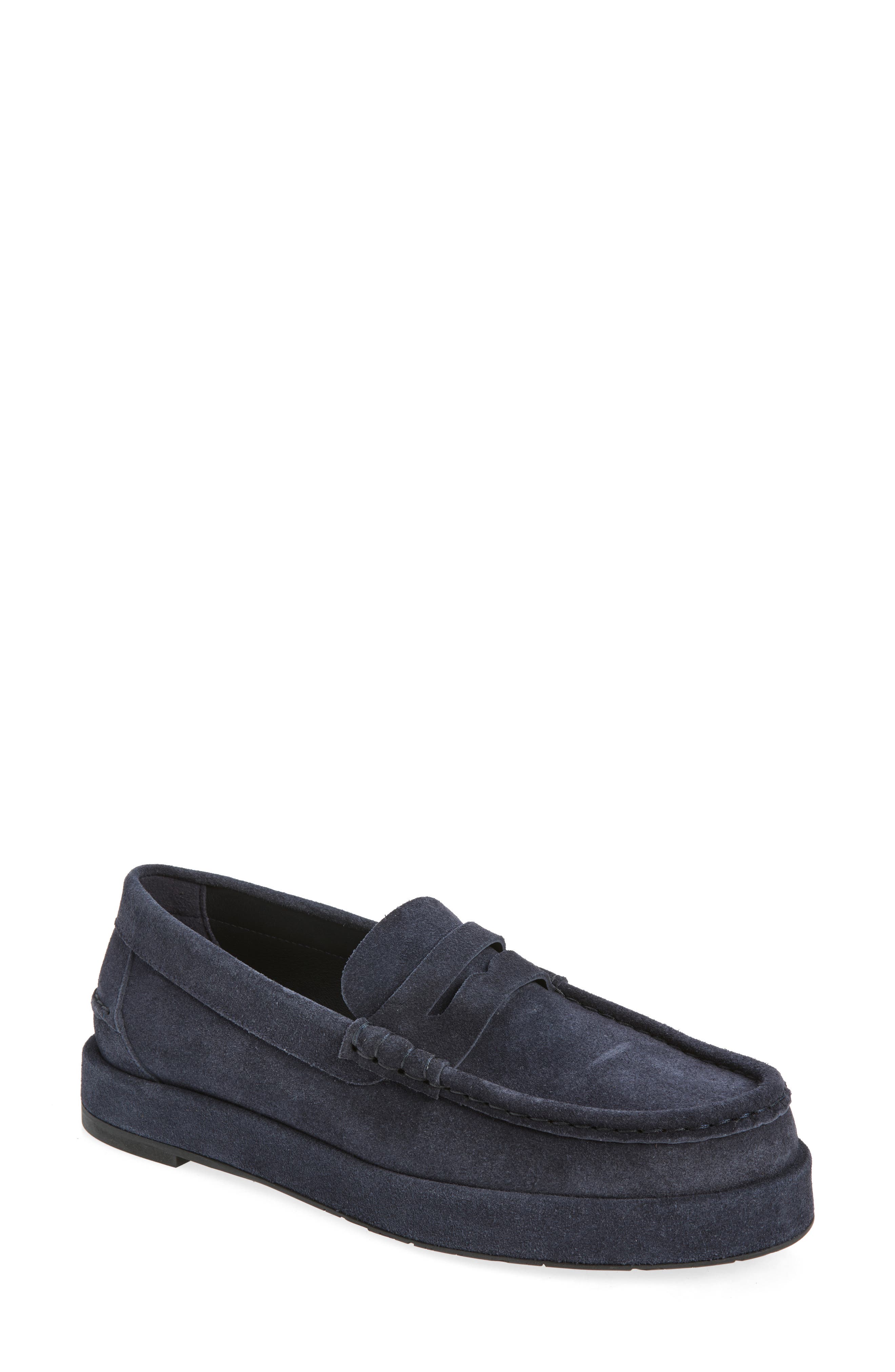 Sergia Loafer, Main, color, NAVY CASTORO