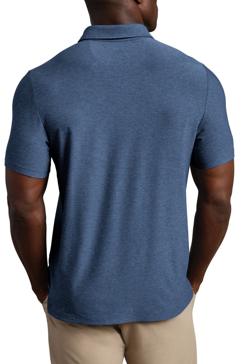 WFH Knit Polo, Alternate, color, VINTAGE INDIGO/ SLATE BLUE