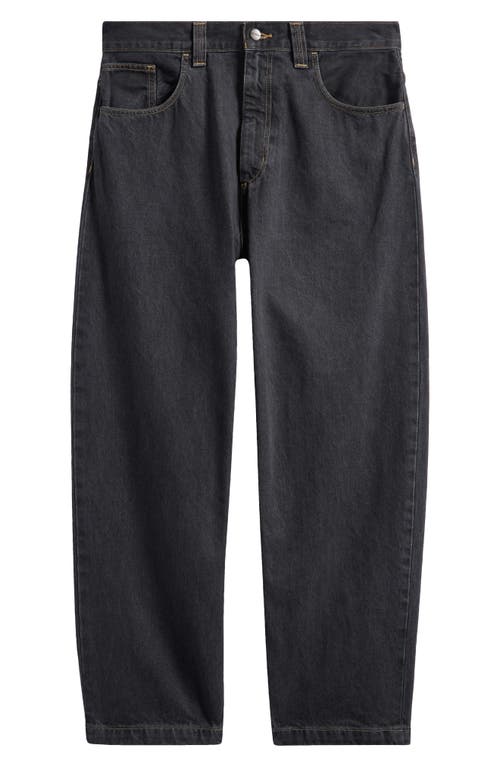 Carhartt Work In Progress Brandon Loose Straight Leg Jeans In Black