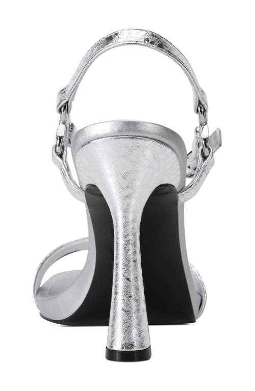 Karl Lagerfeld Women's Cybil High-heel Sandals In Silver