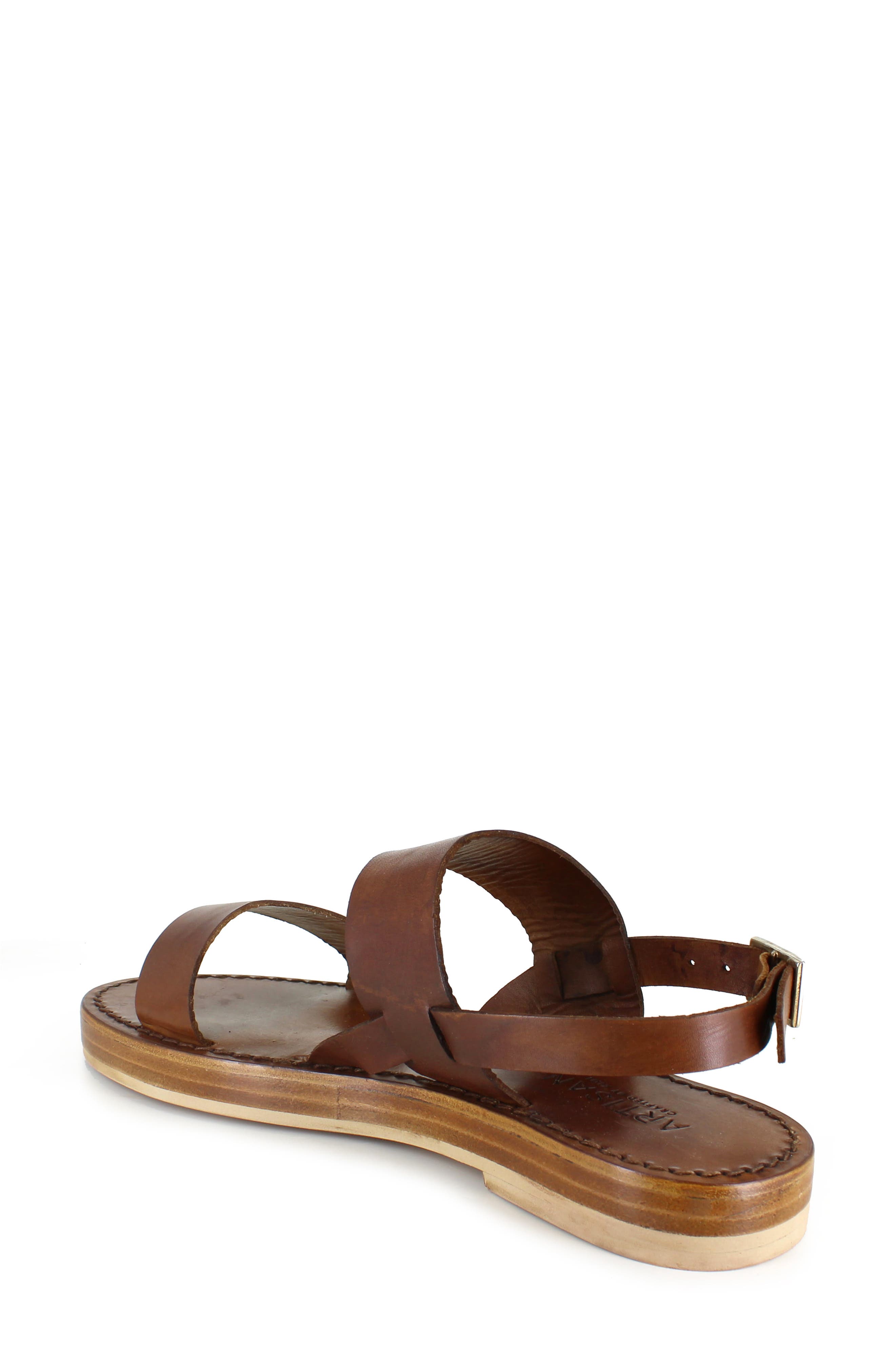 Artisan Crafted By Zigi Carmen Sandal, Alternate, color, Brown