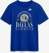 Nike Men's Nike Royal Dallas Cowboys Rewind Team Spirit Essential Cotton T-Shirt