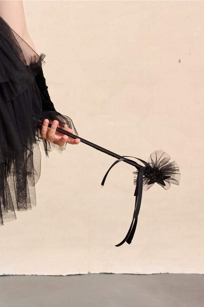 Dark Fairy Wand for Girls, Alternate, color, Black