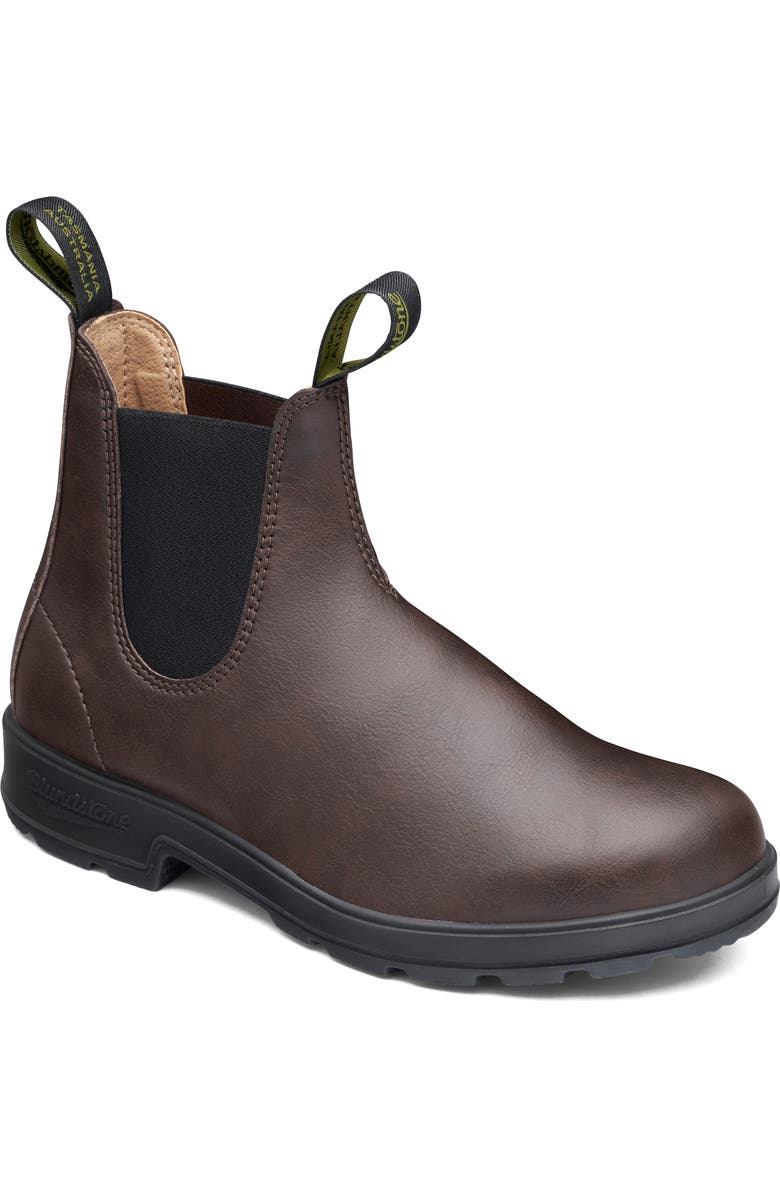 Blundstone Footwear Original Faux Leather Chelsea Boot, Main, color, Brown