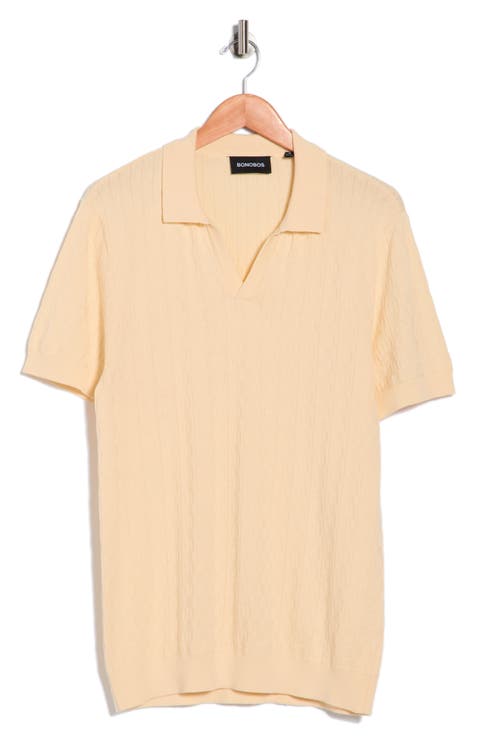 Cotton Knit Polo