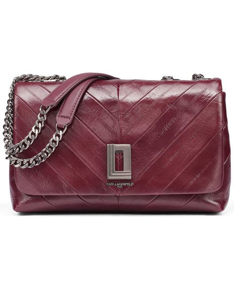 Lafayette Chevron Shoulder Bag