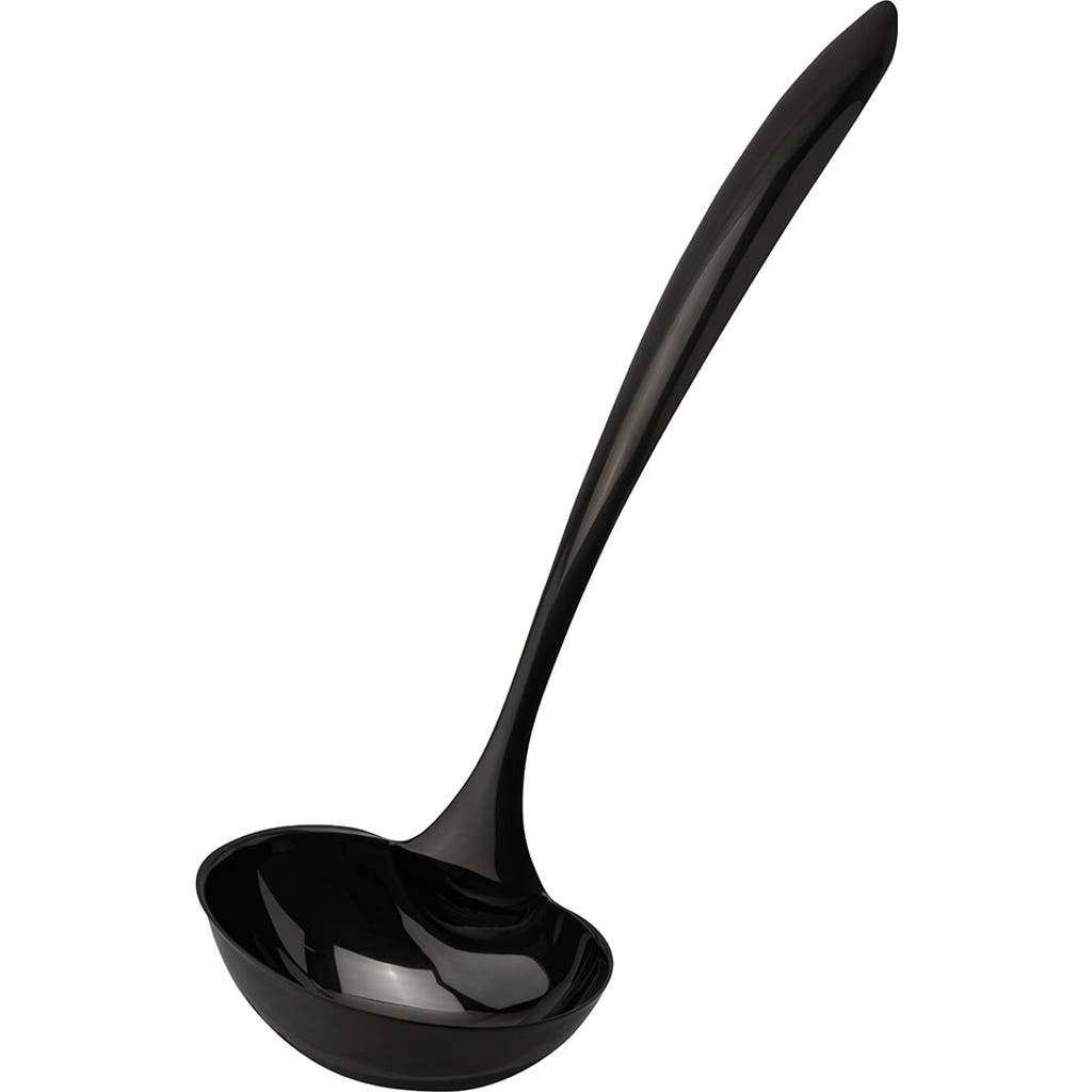 Cuisipro Black Tempo Noir Mirror Finished Ladle, 14 Inch In Black
