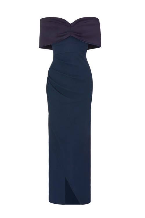 Quiz Scuba Crepe Contrast Wrap Maxi Dress In Black