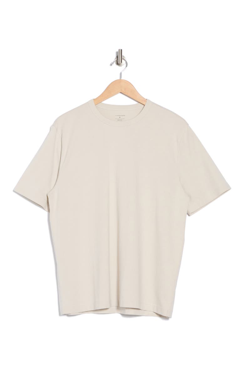 Cotton & Modal Blend T-Shirt, Alternate, color, GREY MOONBEAM