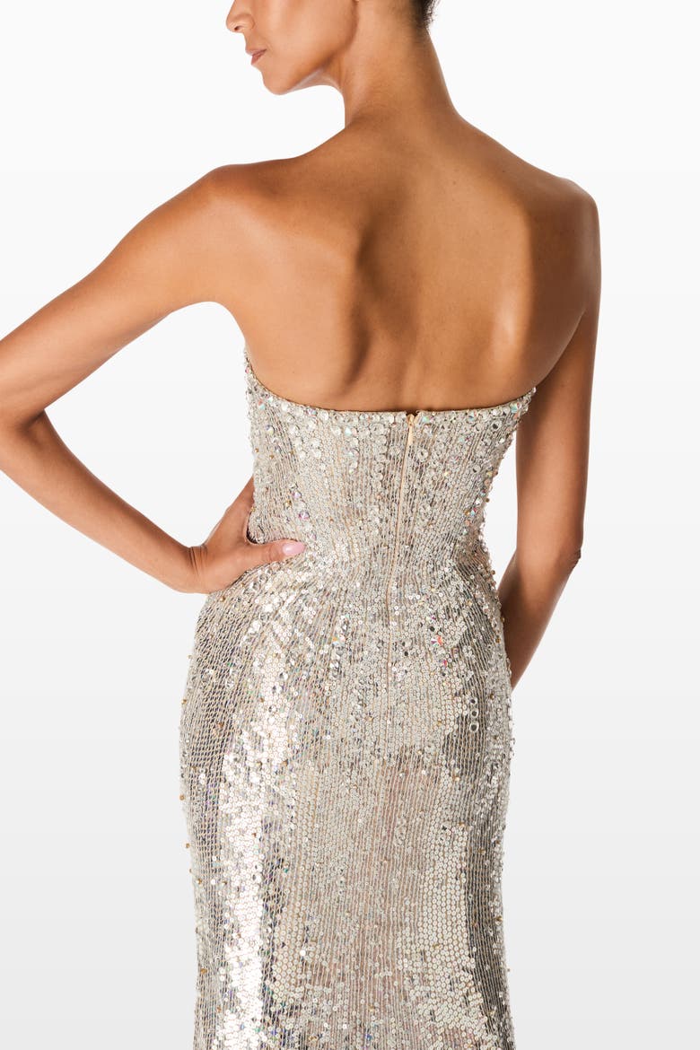 Sarai Gown, Alternate, color, Almond