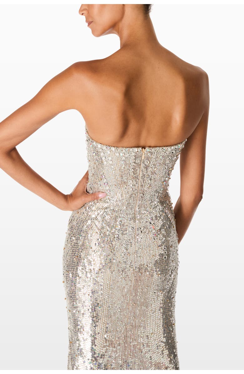 Jenny Packham Sarai Gown, Alternate, color, Almond