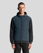 Lyle & Scott Half Raglan Hybrid Hoodie