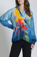 APNY Mixed Print Long Sleeve Top