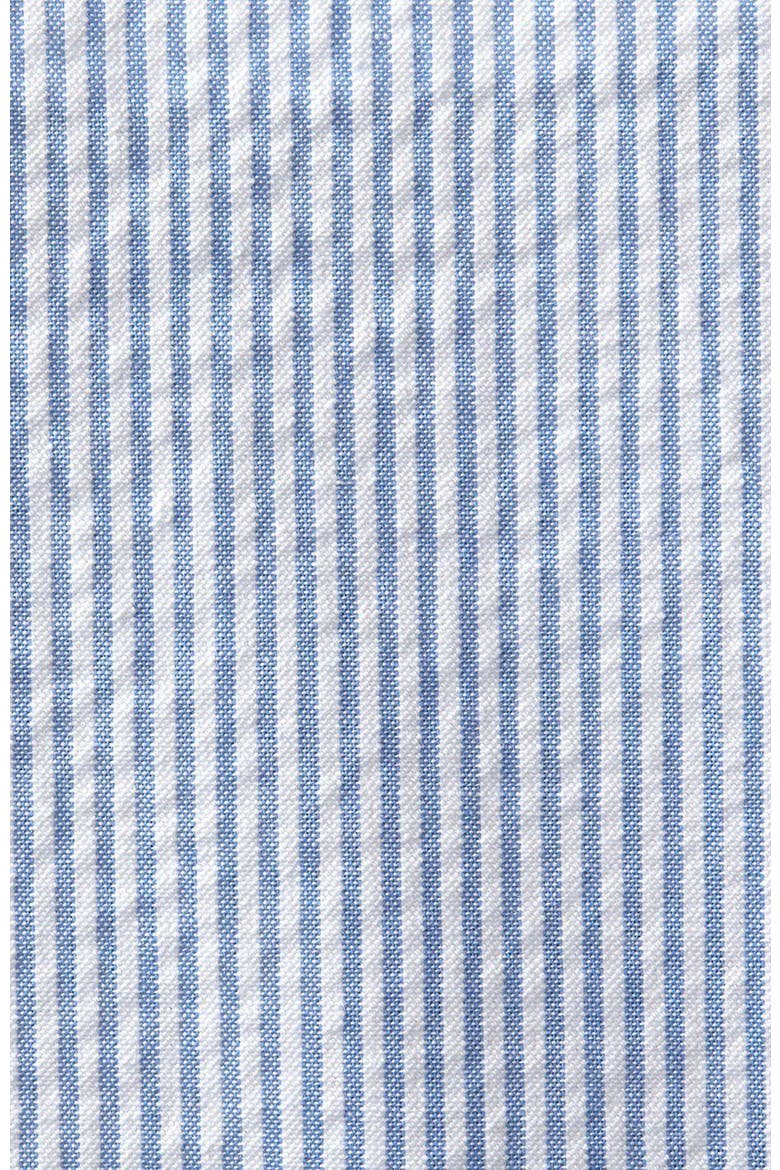 Boys' Organic Cotton Seersucker Short, Infant, Alternate, color, Blue Seersucker